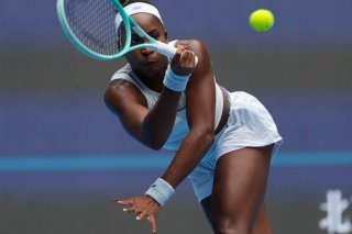 Une belle victoire à Wuhan pour Coco Gauff KEYSTONE/AP/Ng Han Guan