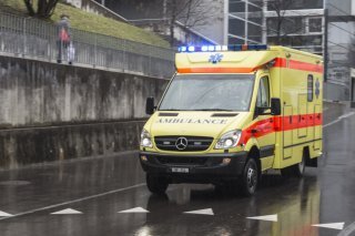 L'efficacité de la prise en charge aux urgences et la prévention ont fait nettement baisser la mortalité due aux AVC. KEYSTONE/GAETAN BALLY