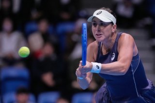 Belinda Bencic a parfaitement négocié son 1er tour à Hong Kong KEYSTONE/AP/Louise Delmotte