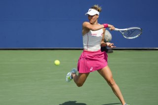 Viktorija Golubic jouera à nouveau les demi-finales à Jiujiang KEYSTONE/AP/YUKI IWAMURA