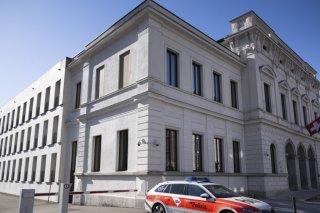 La parole est à la défense mardi dans le procès des deux islamistes d'origine balkanique devant le Tribunal pénal fédéral (archives). KEYSTONE/TI-PRESS/ALESSANDRO CRINARI