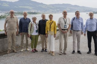 Le Conseil fédéral a tenu trois séances extraordinaires pendant les deux jours de l'exercice intégré 2025 (archives). KEYSTONE/GIAN EHRENZELLER
