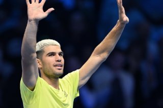 Carlos Alcaraz a remporté son premier match au Masters KEYSTONE/EPA/Alessandro Di Marco