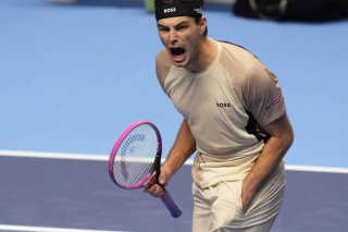 Taylor Fritz a joué avec conviction KEYSTONE/AP/Antonio Calanni