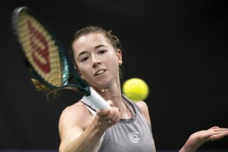 Simona Waltert a permis à la Suisse d'égaliser à 1-1 face à l'Argentine KEYSTONE/ANTHONY ANEX