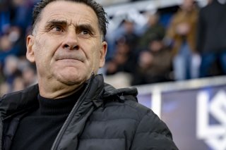 Didier Tholot: l'entraîneur du FC Sion sait que son équipe doit se méfier KEYSTONE/JEAN-CHRISTOPHE BOTT