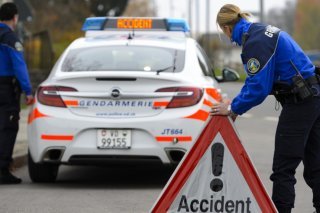 L'accident mortel de la route a eu lieu mercredi après-midi sur la route d'Agiez en direction de Bretonnières dans le Nord vaudois (photo symbolique). Keystone/LAURENT GILLIERON