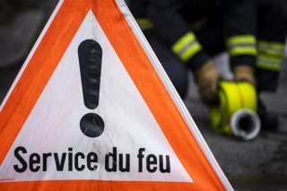 La victime est décédée dans l'incendie de son appartement. KEYSTONE/JEAN-CHRISTOPHE BOTT