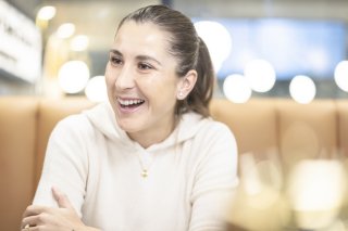 Belinda Bencic peut avoir le sourire: son année 2025 fut très belle. KEYSTONE/MICHAEL BUHOLZER