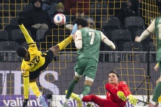 Luke Plange inscrit le 4-2 pour GC KEYSTONE/ANTHONY ANEX