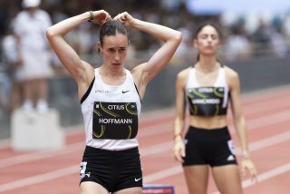 Lore Hoffmann en action lors du meeting Citius à Berne, le 16 août 2025