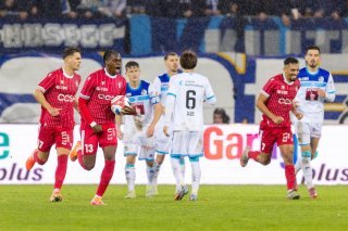 Sur son premier ballon, Winsley Boteli a réduit la marque pour les visiteurs.