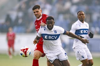 Rilind Nivokazi a ouvert le score pour le FC Sion à la 7ème.
