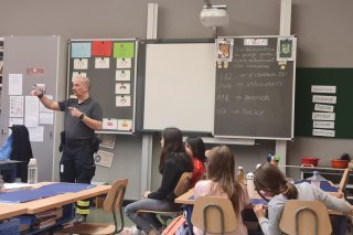 Ricardo Brasil intervient dans les écoles