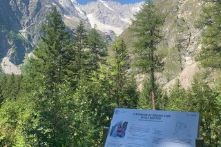 Le nouveau sentier didactique de la Fouly.