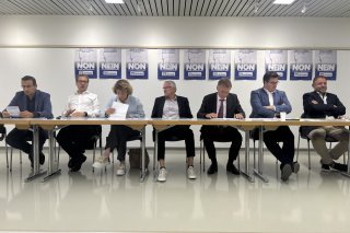 L’alliance « NON à l’arrêt des rénovations » s’est réunie vendredi matin à Sion pour une conférence de presse.