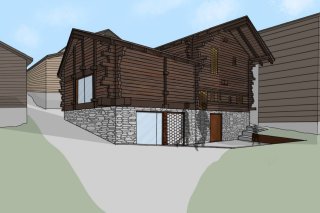 Pour les granges rénovées, la nouvelle vie devrait correspondre à ce croquis