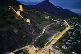 L'éclairage des monuments de Saillon respecte mieux la biodiversité.