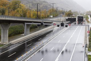 La tranchée couverte de Rarogne est l'un des ouvrages clés mis en service lundi 27 octobre dans le cadre de de l'inauguration du tronçon de l'A9 entre Gampel-Steg et Viège Ouest.