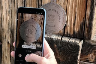 Des médailles Genius Loci désormais placées dans les rues de Haute-Nendaz