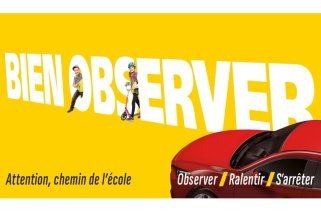 La campagne du TCS "Observer, ralentir, s'arrêter"