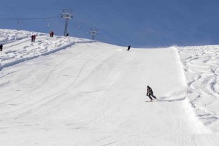 Le domaine skiable de Vichères-Liddes.