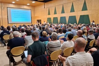 La salle polyvalente de Liddes affichait complet ce jeudi soir