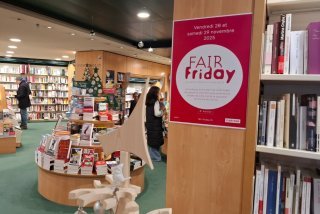 La librairie Payot de Sion, tout comme le magasin de chaussures Aeschbach, sont les deux commerces qui participeront à l'opération Fair Friday ces vendredi et samedi.