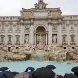 L'accès à la fontaine de Trevi à Rome va bientôt coûter deux euros pour les touristes (archives). KEYSTONE/EPA ANSA/FABIO FRUSTACI