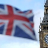 La croissance de l'économie britannique au deuxième trimestre a été revue à la baisse par l'Office national des statistiques (ONS), qui l'estime désormais à 0,2%, contre 0,3% précédemment. (archive) KEYSTONE/EPA/NEIL HALL