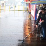 La ville côtière de Santa Monica (image) et le bassin de Los Angeles sont classés comme étant les zones les plus à risque. KEYSTONE/AP/Wally Skalij