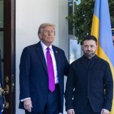 Les deux dirigeants se sont déjà rencontrés à plusieurs reprises (archives). KEYSTONE/EPA/SHAWN THEW