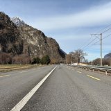 Les lieux de l'accident entre Martigny et Vernayaz.