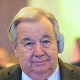 Le secrétaire général de l'ONU Antonio Guterres a appelé vendredi Israël à revenir sur son interdiction d'accès à la bande de Gaza à de nombreuses organisations humanitaires internationales. KEYSTONE/AP/Hadi Mizban