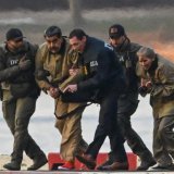 Nicolás Maduro a été capturé par l'armée américaine le 3 janvier à Caracas. KEYSTONE/EPA/Stringer