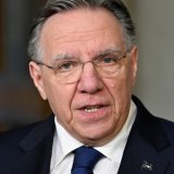 Le premier ministre du Québec Francois Legault était6 en poste depuis 2018. KEYSTONE/AP/Jacques Boissinot