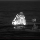 Un équipage de l'ISS est rentré sur Terre en raison d'un problème médical. KEYSTONE/AP