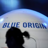 Blue Origin va utiliser ses propres fusées New Shepard pour déployer son réseau TeraWave (archives). KEYSTONE/EPA/WILL OLIVER