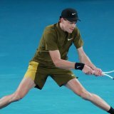 Jannik Sinner n'a pas tremblé pour rejoindre le 3e de l'Open d'Australie. KEYSTONE/AP/Aaron Favila