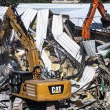 Les bâtiments de l'UNRWA à Jérusalem-Est avaient été détruits en partie mardi par les autorités israéliennes (archives). KEYSTONE/EPA/ATEF SAFADI