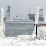 A en croire l'énergéticien bernois BKW, les prévisions de températures n'offrent une véritable fiabilité que dans un horizon d'une à deux semaines. KEYSTONE/AP Traverse City Record-Eagle/KEITH KING