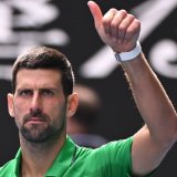 Novak Djokovic est à deux marches d'un 25e Majeur KEYSTONE/EPA AAP/JAMES ROSS