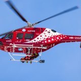 Les secouristes, dépêchés sur place à bord d'un hélicoptère d'Air Zermatt, n'ont rien pu faire pour le skieur (archives). KEYSTONE/JEAN-CHRISTOPHE BOTT