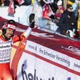 Ramon Zenhäusern avec le sourire aux lèvres : une image que l'on n'avait plus vu depuis un moment.