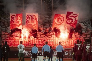 Les fans de Bellinzone pourront continuer de soutenir leur équipe en Challenge League (archives). KEYSTONE/TI-PRESS/ALESSANDRO CRINARI