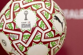 Le ballon officiel de la CAN KEYSTONE/EPA/JALAL MORCHIDI