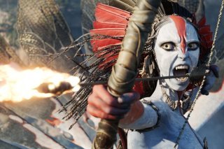 "Avatar: de Feu et de Cendres" a dominé le box-office américain lors de sa sortie en salles, ici le personnage de Vanang, interprétée par Oona Chaplin. KEYSTONE/AP