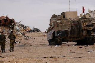 Israël entend construire au cours de la prochaine décennie une industrie d'armement indépendante. (archive) KEYSTONE/AP/Sam Mednick