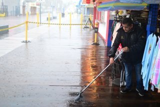 La ville côtière de Santa Monica (image) et le bassin de Los Angeles sont classés comme étant les zones les plus à risque. KEYSTONE/AP/Wally Skalij