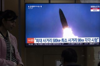 La Corée du Nord a considérablement intensifié ses lancements de missiles ces dernières années, dans le but d'améliorer ses capacités de frappe de précision (archives). KEYSTONE/EPA/JEON HEON-KYUN